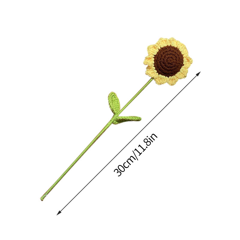 Handmade Crochet Heart Bouquet