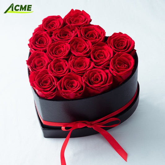 Preserved Rose Glass Box