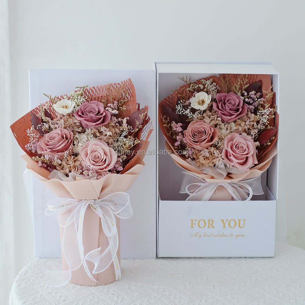 Antique Pink Dried Roses