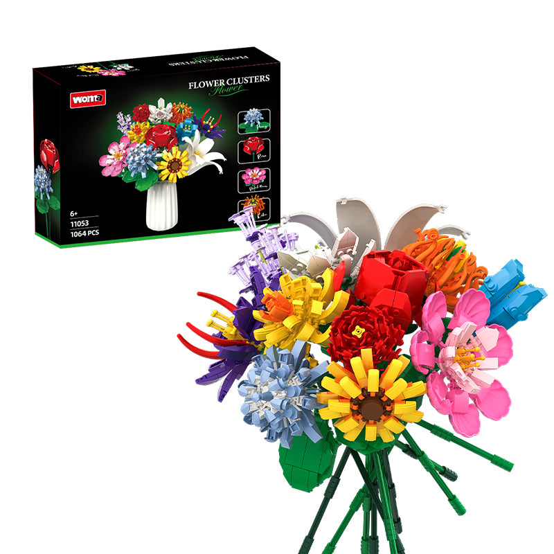 DIY Flower Building Blocks