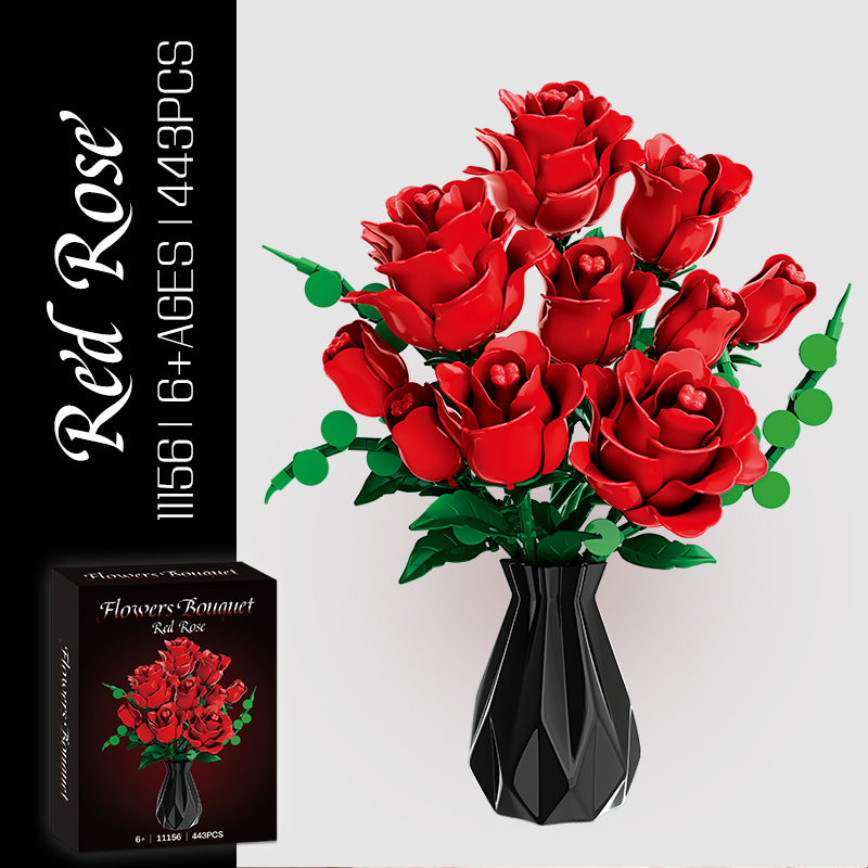 Red Rose Building Blocks