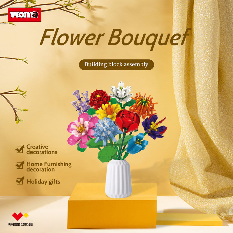 DIY Flower Building Blocks