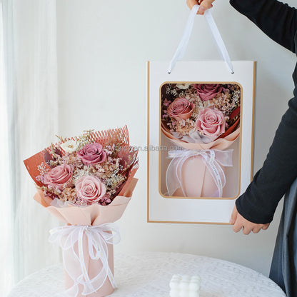 Antique Pink Dried Roses