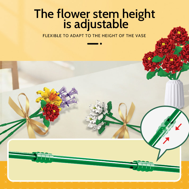 DIY Flower Building Blocks