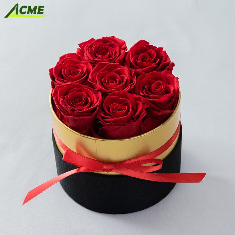 Preserved Rose Glass Box