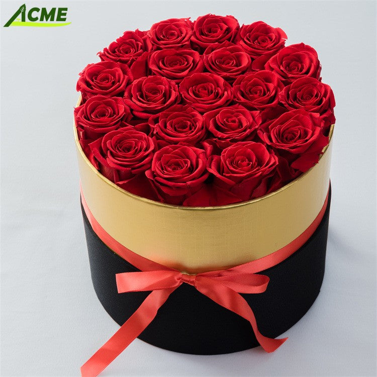 Preserved Rose Glass Box