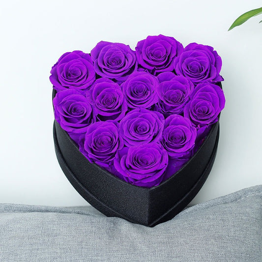 Infinity Heart Rose Box