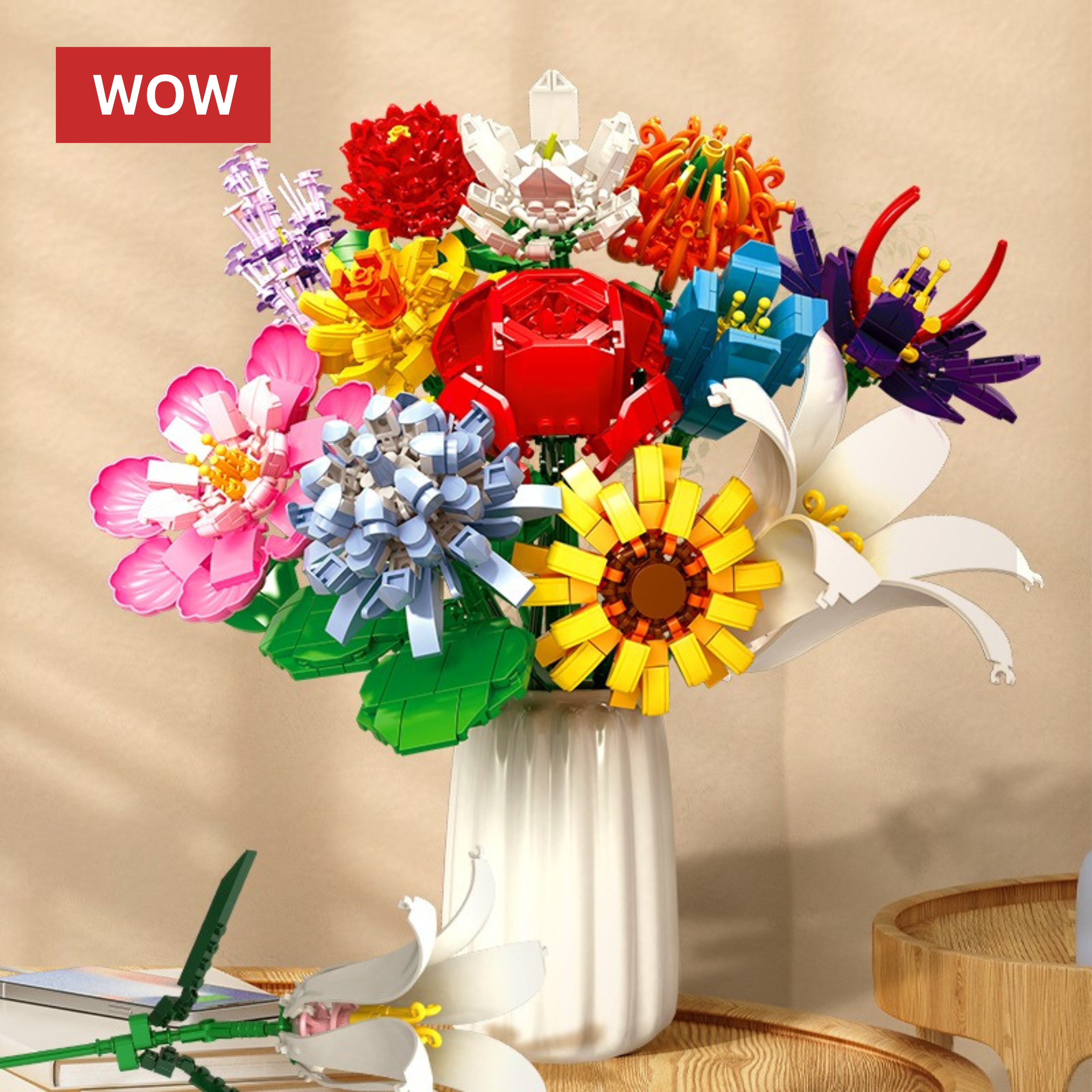 DIY Flower Building Blocks