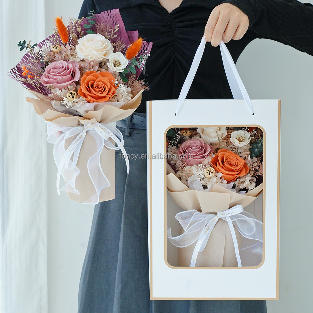 Antique Pink Dried Roses