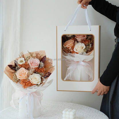 Antique Pink Dried Roses