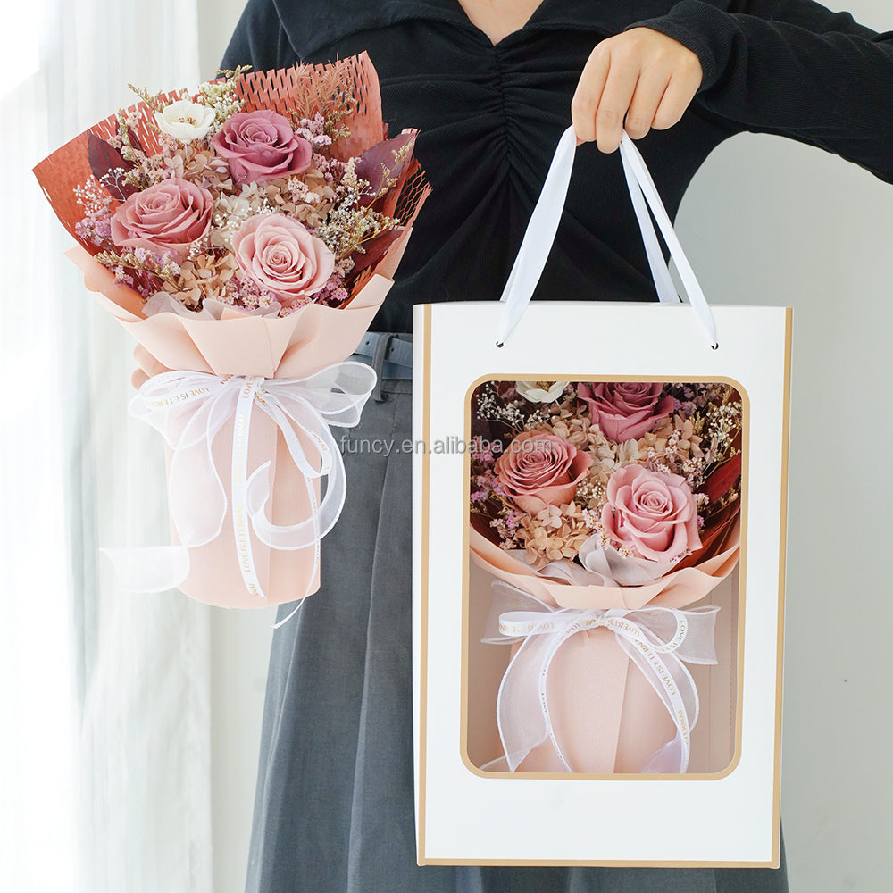 Antique Pink Dried Roses