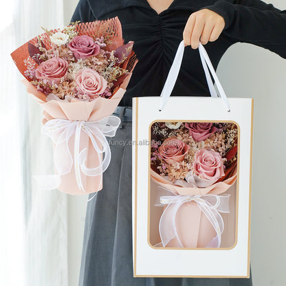 Antique Pink Dried Roses