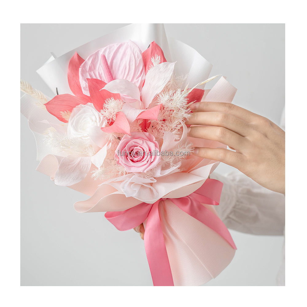 Antique Pink Dried Roses