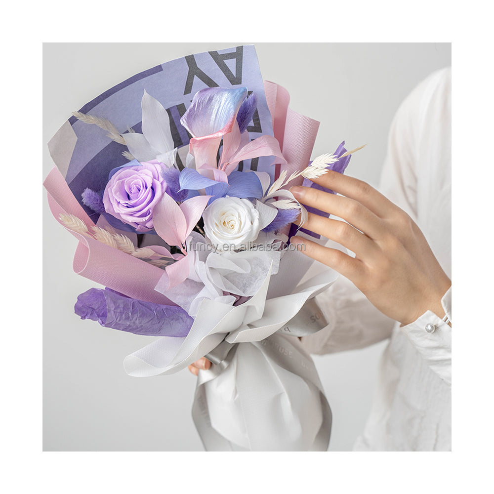 Antique Pink Dried Roses